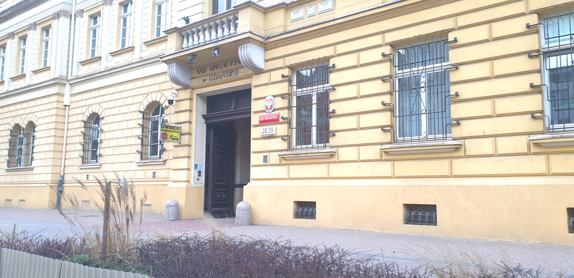 Budynek Sądu Apelacyjnego w Gdańsku